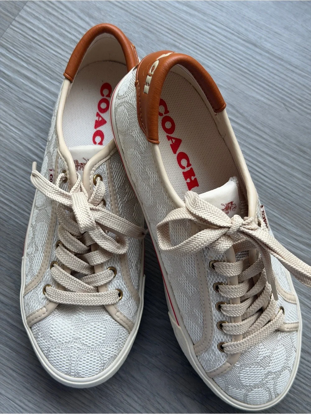 Coach Low-Top Signature Canvas Sneaker